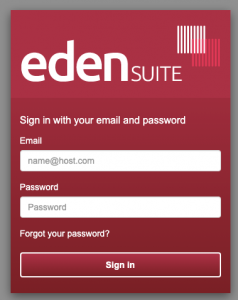 Self Serve Reset Password - 1 - Login Screen